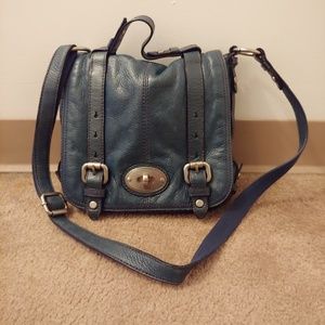 Stone Blue Fossil Crossbody Bag